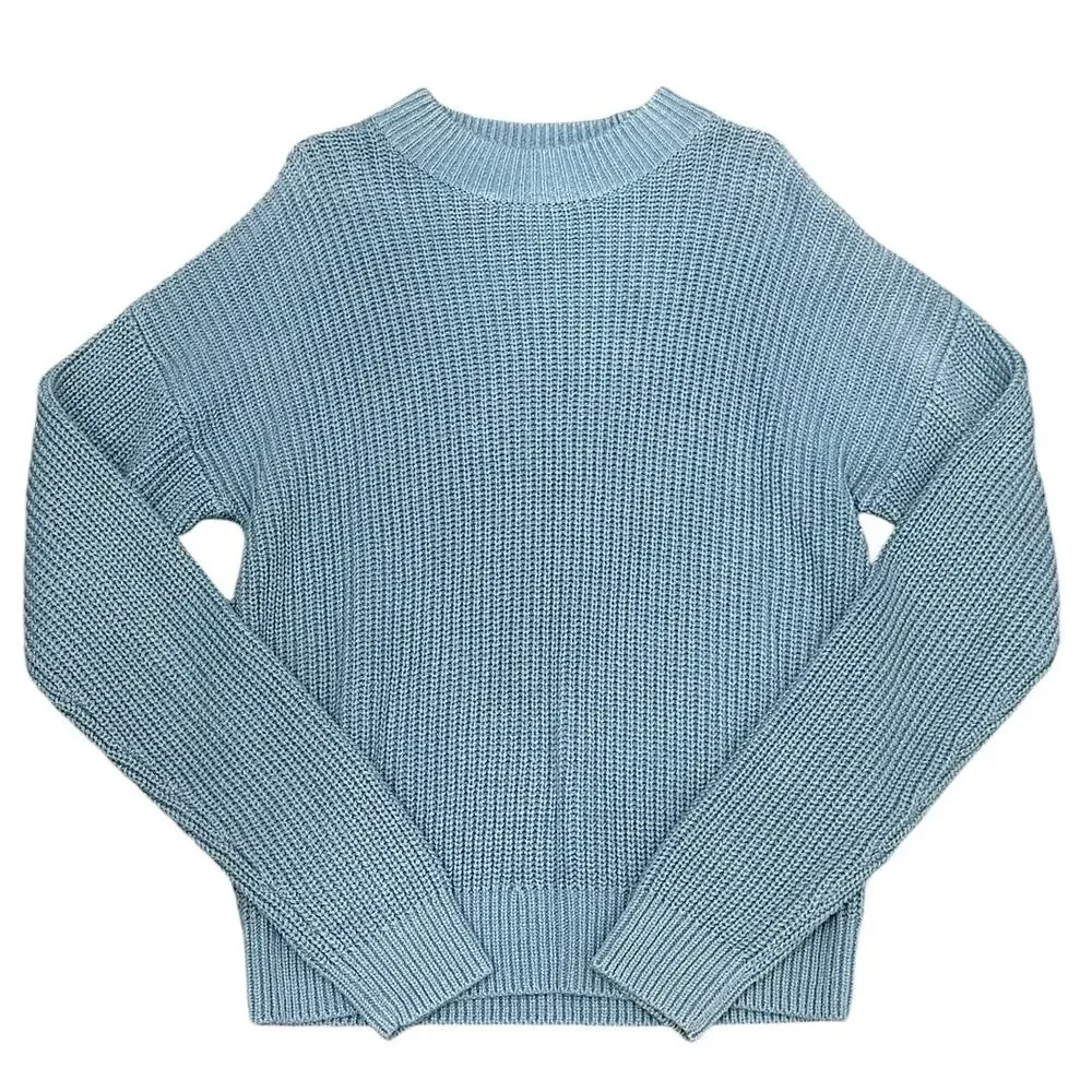 Treasure & Bond Blue Knit Sweater Girls Large 10/12 NWOT
